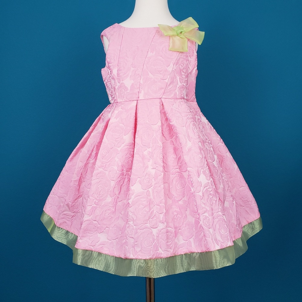 🆕️🎈😊 LITTLE ANGELS by US Angels Brocade Dress // (CHILD) // (NWT)